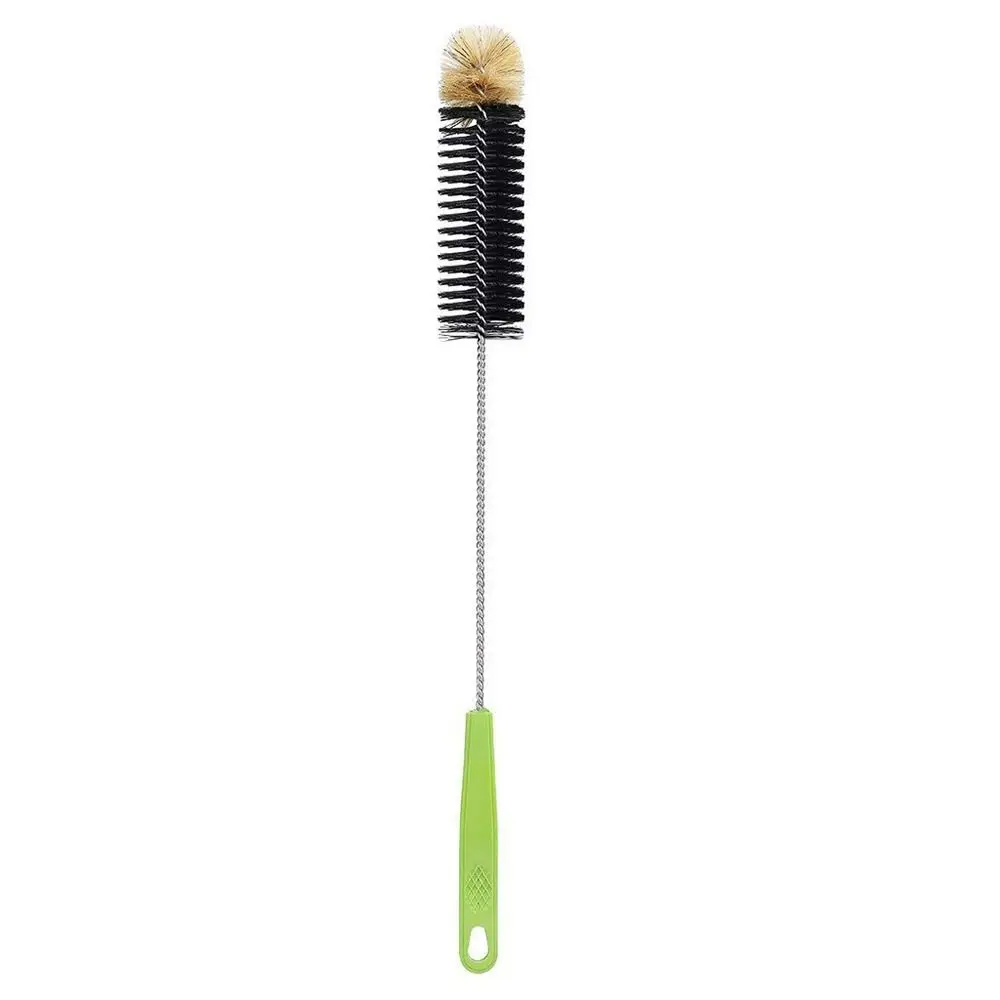 Brosse multifonction à manche long pour livres, récureur de tasse, nettoyeur de verre, brosse à bouteille de lait, outil suspendu