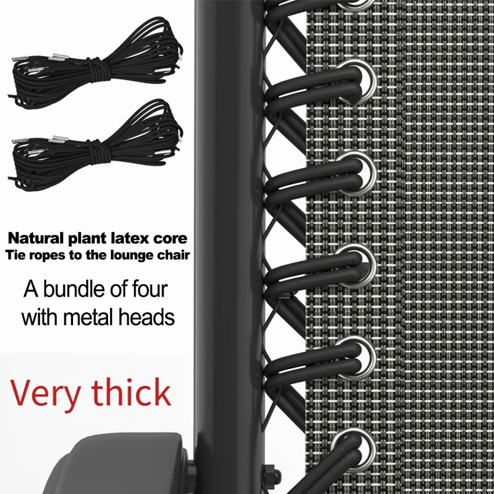 Kit De Repuesto De Tela Para Silla De Playa, 160 X 43 Cm, Con 4 Cuerdas