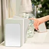 Simple ins wind book stand metal desktop book stand student book block large thickened 2 pieces storage rack stationery black 6