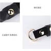 39CM Premium Genuine Leather Suede Flogger Horse Training Crop Whip Suede Leather Covered Handle 5