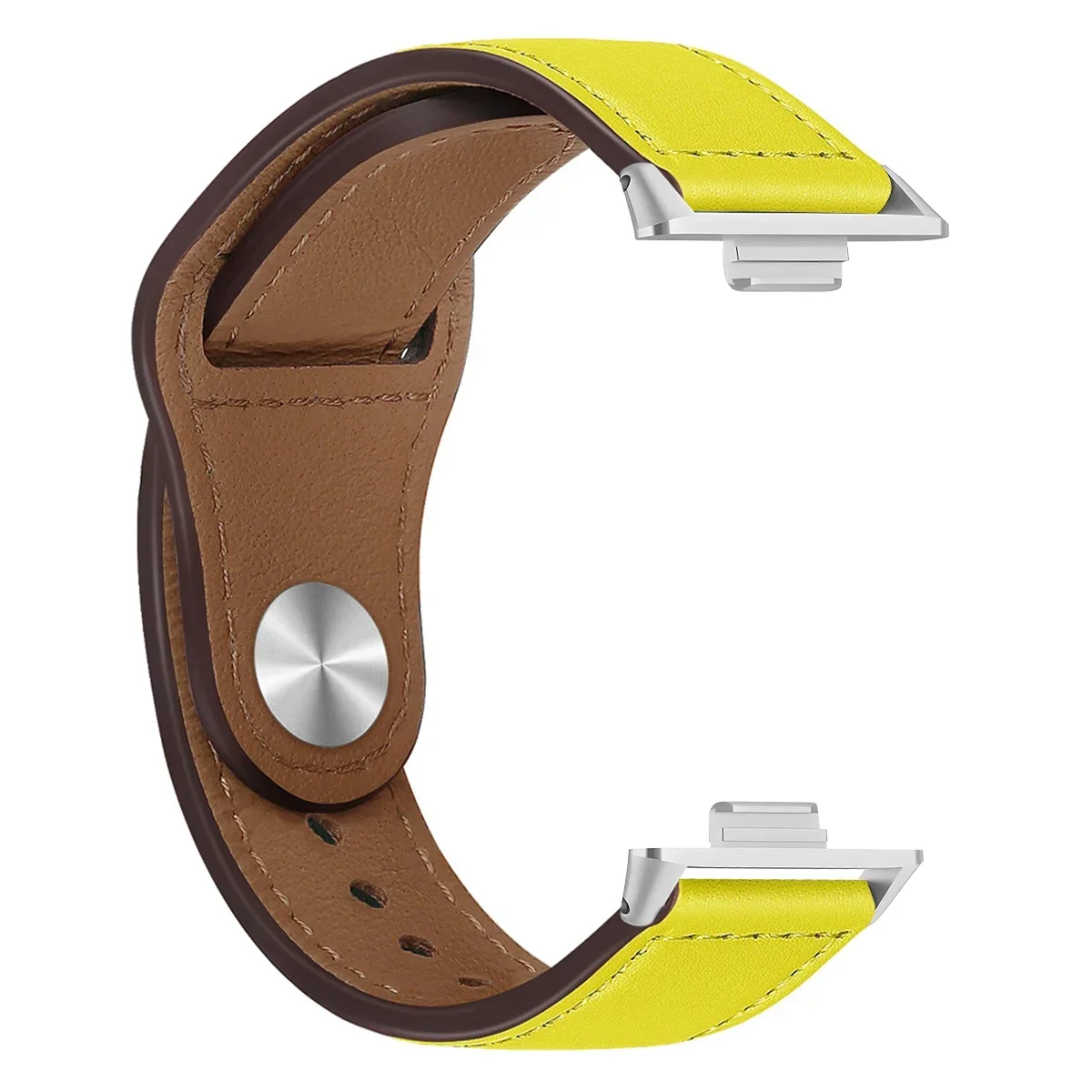 Premium Leather Band Wrist Strap for Smart Watches - Stylish Accessory Compatible with Multiple Models