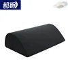 Outdoor Travel Protable Half Moon Bolster Semi-roll Foam Neck Pain Pad Support Lumbar Ankle Memory Relief Pillow 3