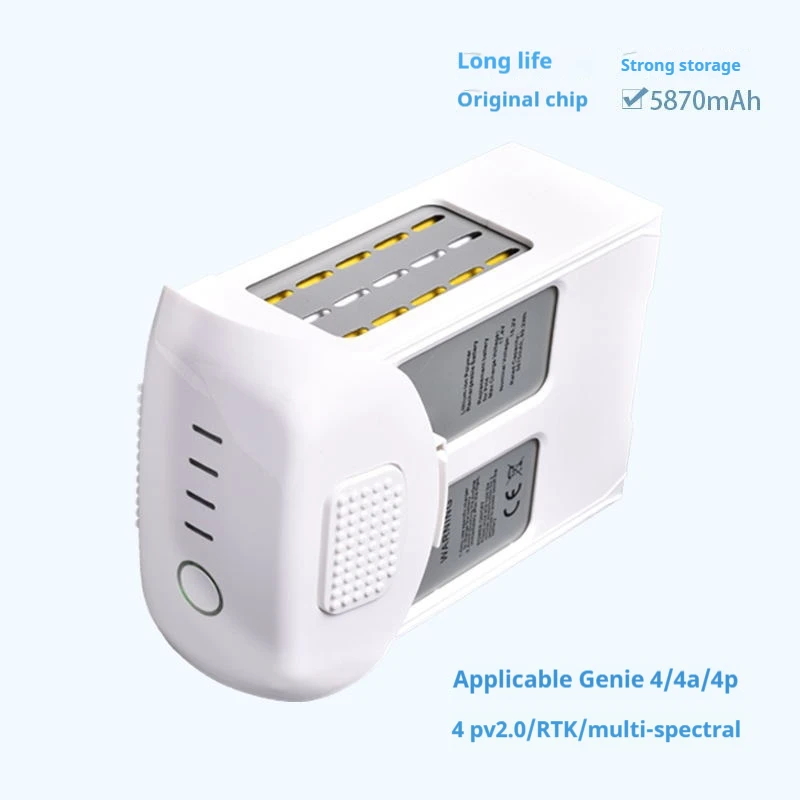 Battery 5870mAh 15.2V for dji Phantom 4 compatible phantom 4A/4 pro/4 pro v2.0/4 RTK series drone replacement battery