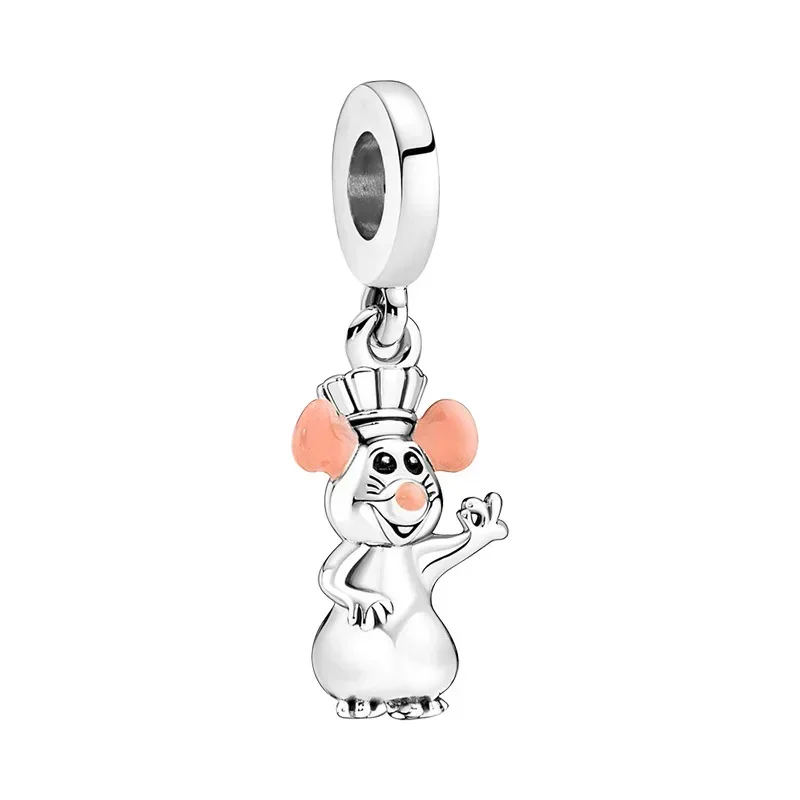 Disney PIXAR аниме третатуй Реми мышь свисающая Подвеска для изготовления ювелирных изделий женский браслет аксессуары браслеты DIY
