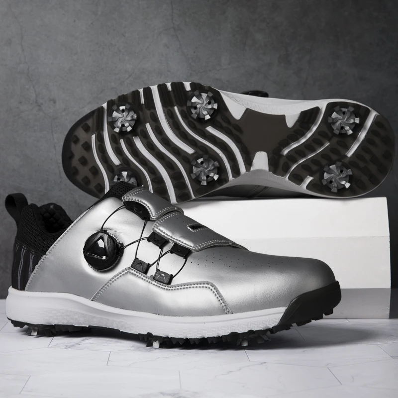 

Men Women Golf Shoes Size 38-46 Golf Wears for Men Comfortable Walking Footwears Anti Slip Athletic Sneakers