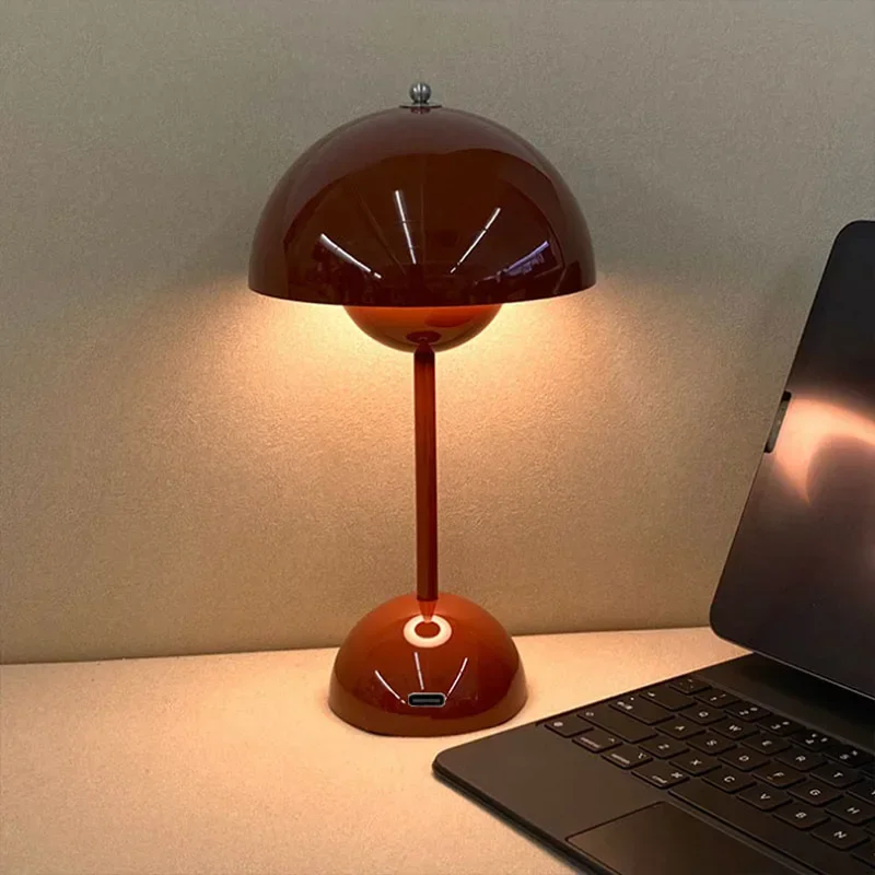 

Nordic LED Table Lamp Lampe De Lecture Desk Unique Office Light Bedroom Dining Touch Night Light Simple Modern Hoom Decoration