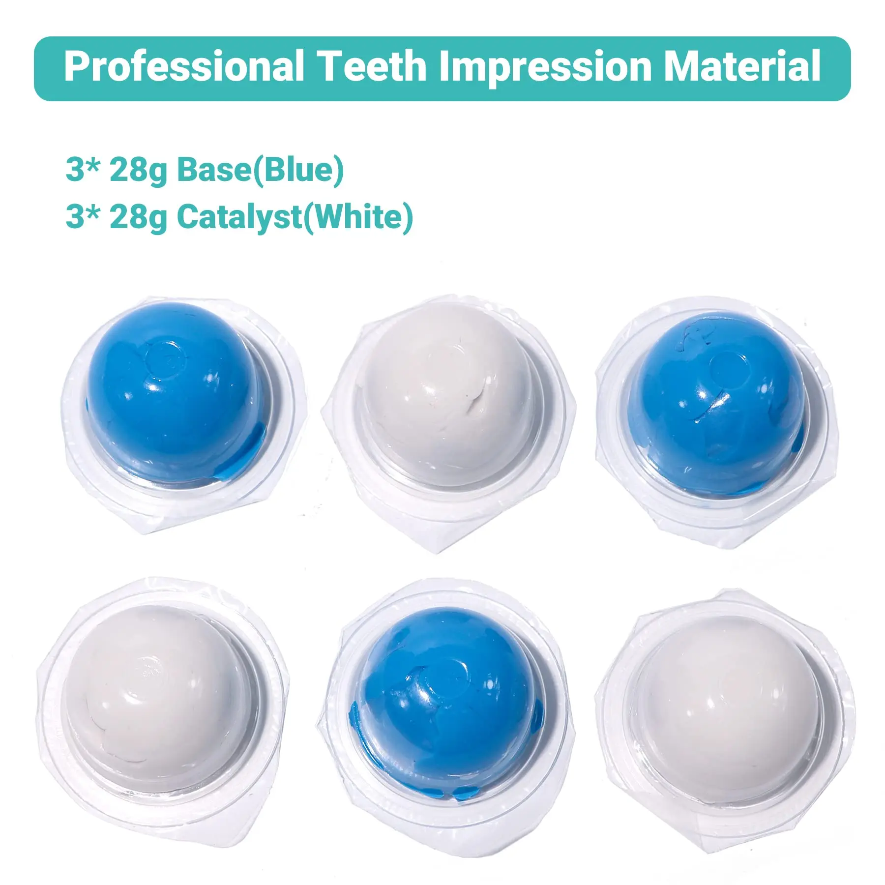Dental Impression Kit -168 Gm Putty Silicone Material- 2 Trays-Upper &  Lower- DIY Teeth Molding Kit - for Home or Clinic Use - AliExpress