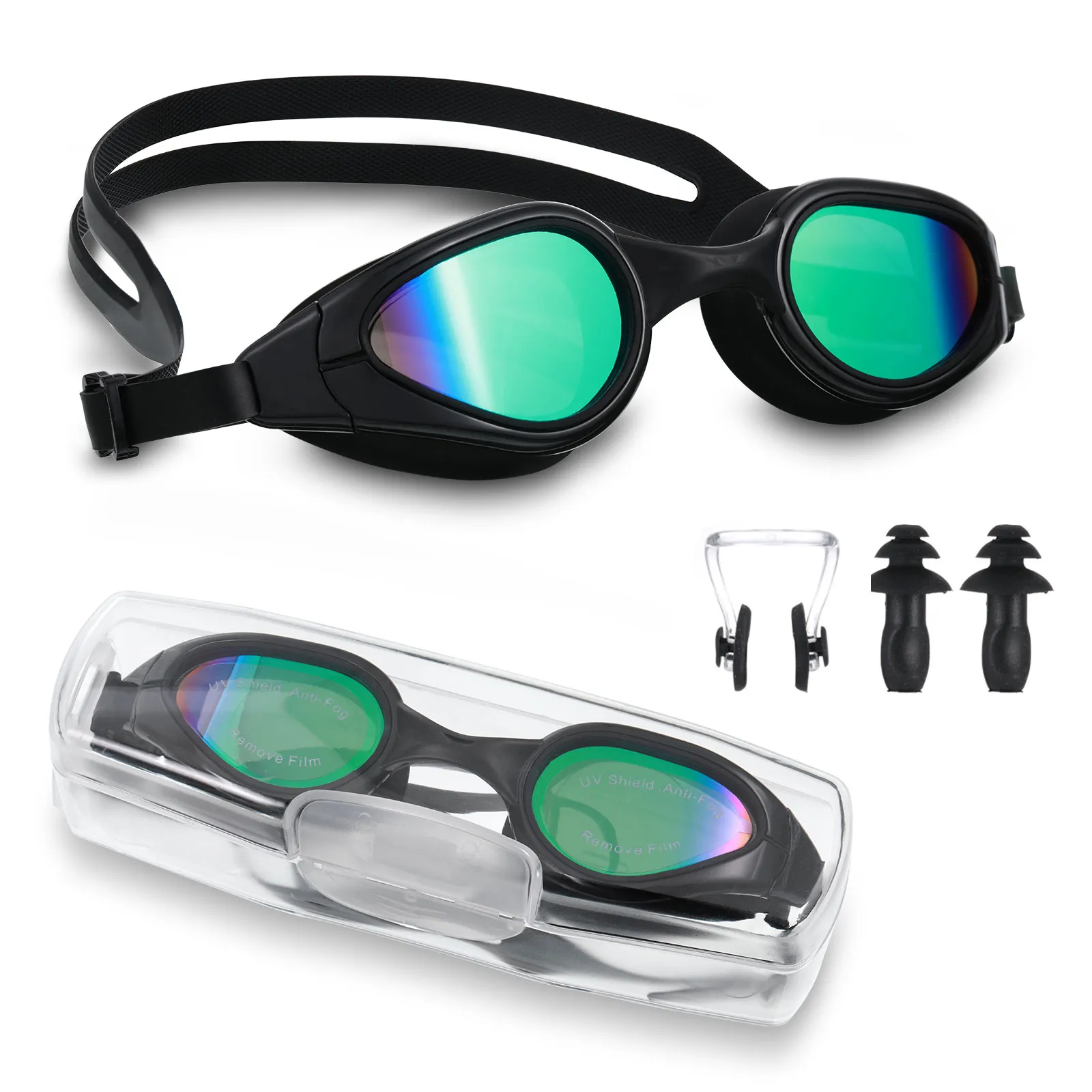 

Swimming Goggles Waterproof Underwater Sports Adults Anti-fog Eyewear
