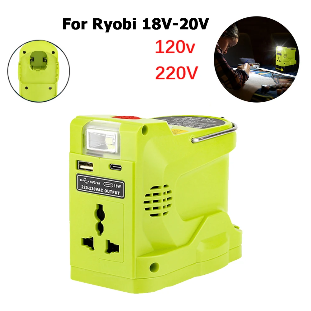 200W Portable Power Station Power Generator With Dual USB 280LM