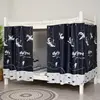 Student Dormitory Bed Curtain Blackout Cloth Mosquito Nets for Bedding Tent Bed Canopy School Bed Nets 1.2/1.5m High*2m Long 1