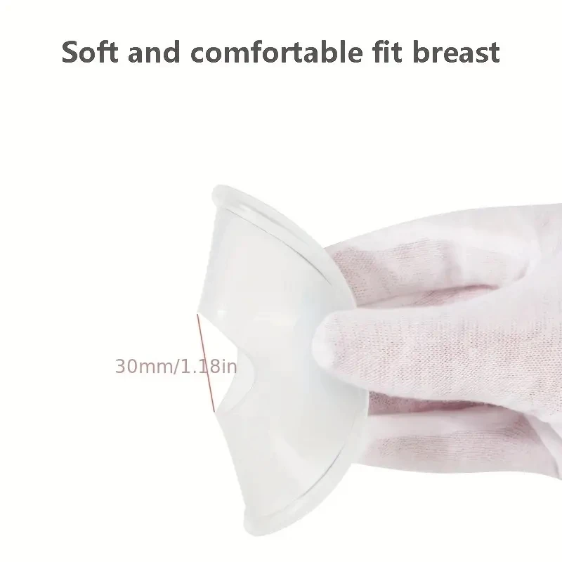 Wearable silicone breast milk collector breast milk storage bag avoiding awkward breastfeeding leaving more food for babies breast milk collector