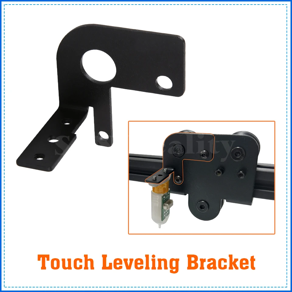 3D Touch Bracket For Creality CR 10 Ender 3 Series Printer Accessories Upgrade Auto Leveling Sensor Rack Fix Mount Support 3d touch bracket for creality cr 10 ender 3 series printer accessories upgrade auto leveling sensor rack fix mount support