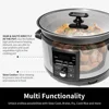 Slow Cooker 5.5QT with Timer, Non Stick Aluminum Alloy Liner, Preset and Delay Function, Slow Cooker 4