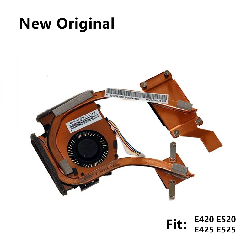 

New Original For Lenovo Thinkpad E420 E520 E425 E525 Cooling Fan Heatsink Radiator Cooler FRU： 04W1834