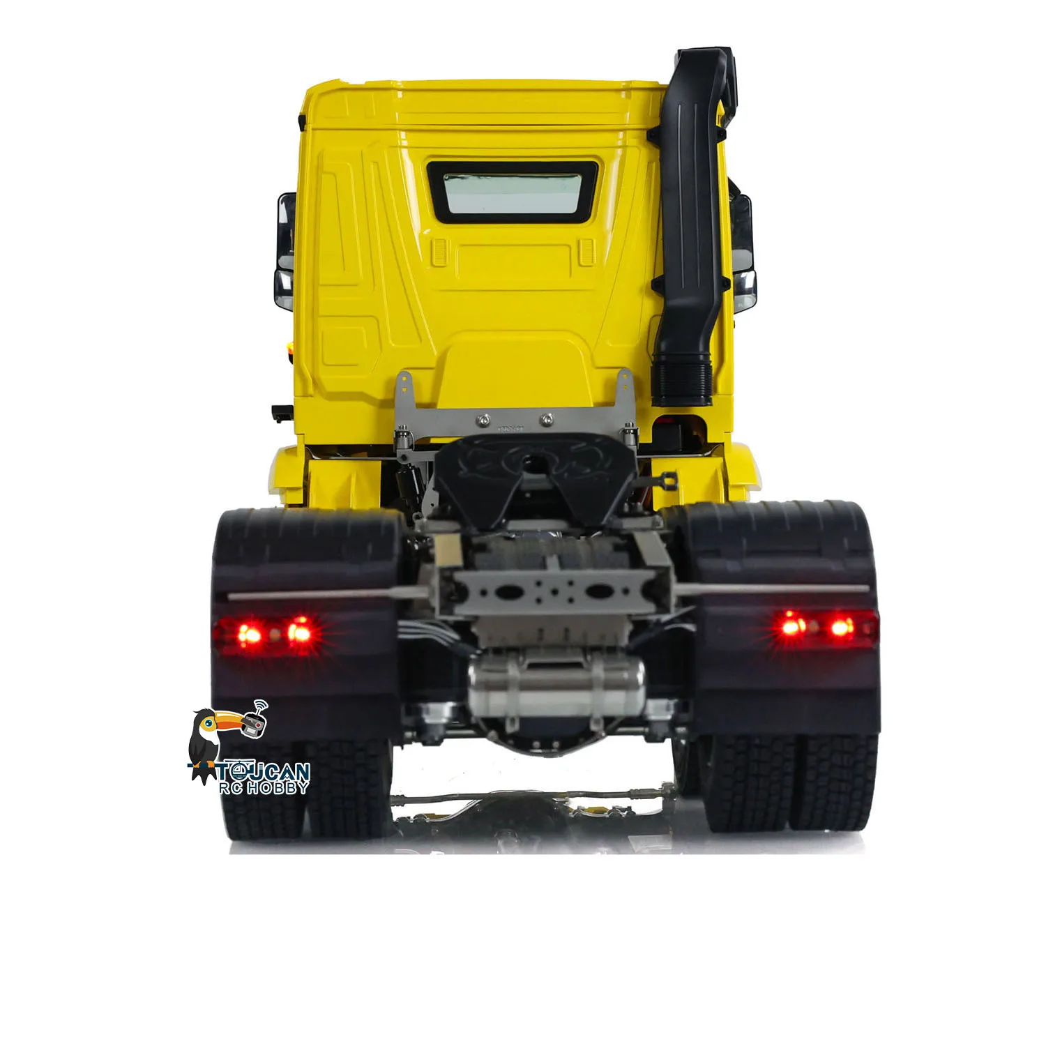 In Stock 1/14 Metal Chassis 6x6 RC Tractor Truck K3363 Model Remote Control Car 3-speed Gearbox Light Sound Vehicle Toy THZH1946 3