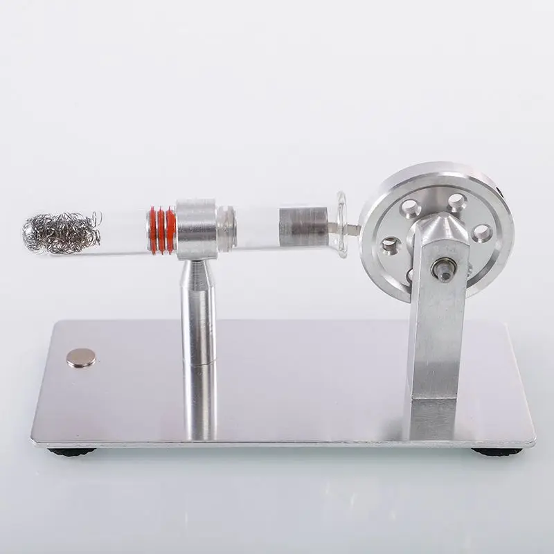 Luoqiao Stirling engine model single cylinder basic physics experiment toy invention alcohol drive