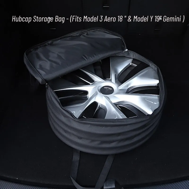 For Tesla Hubcaps bag Oxford Wheel Cover Storage Bag Model3 Aero 18