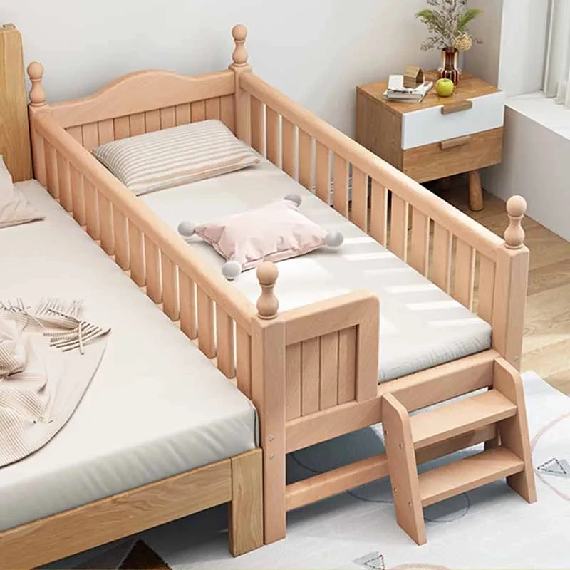 

Bedroom Stairs Kids Bed Holder Safety Toddler Castle Bed Wooden Single Loft Camas Y Muebles Dormitorio Decoration Accessories