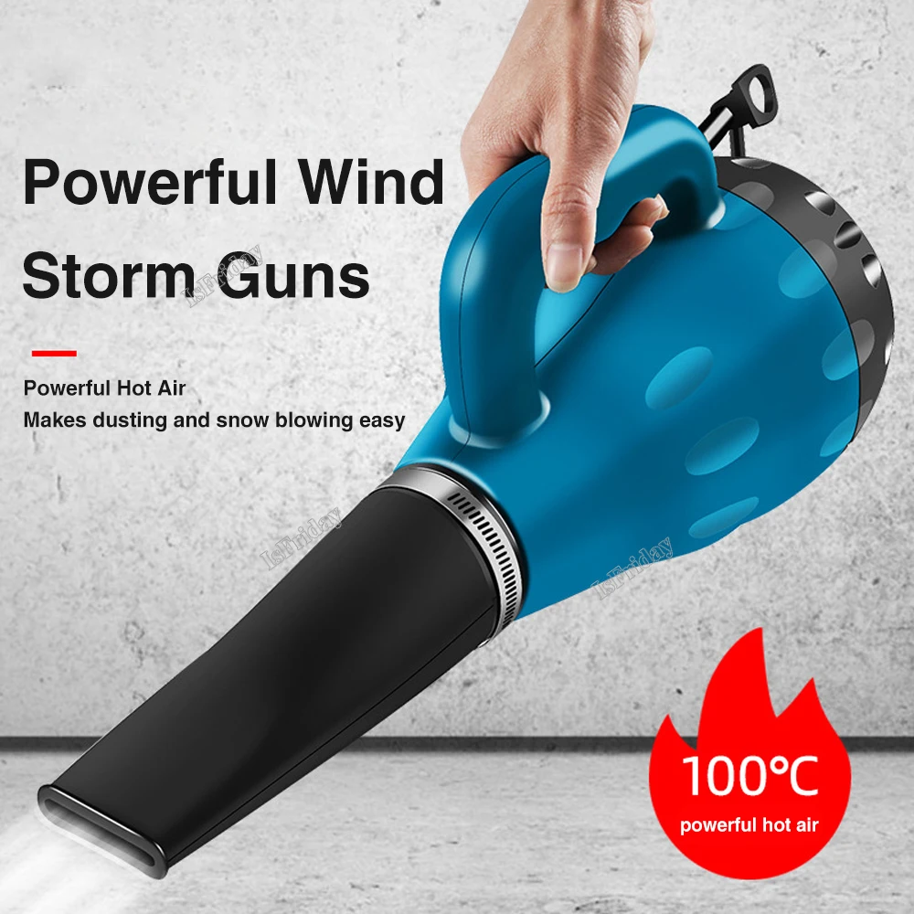 

Powerful Storm Blower 3500W High Temperature Storm Gun Strong Industrial Hair Dryer Heating And Drying Gun Hot Air Gun 220V 50Hz