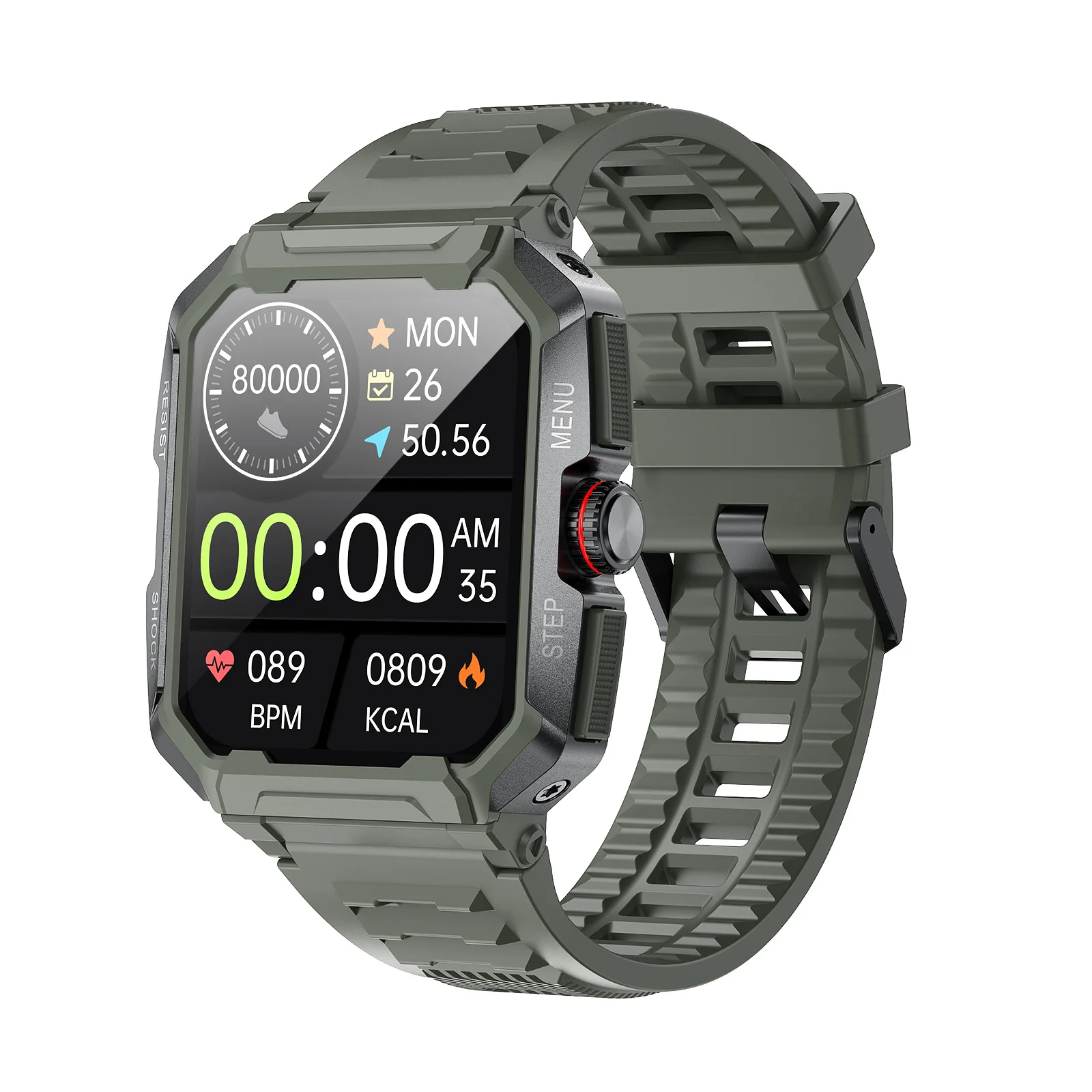 New smartwatch heart rate monitoring step information reminder phone watch outdoor sports bracelet