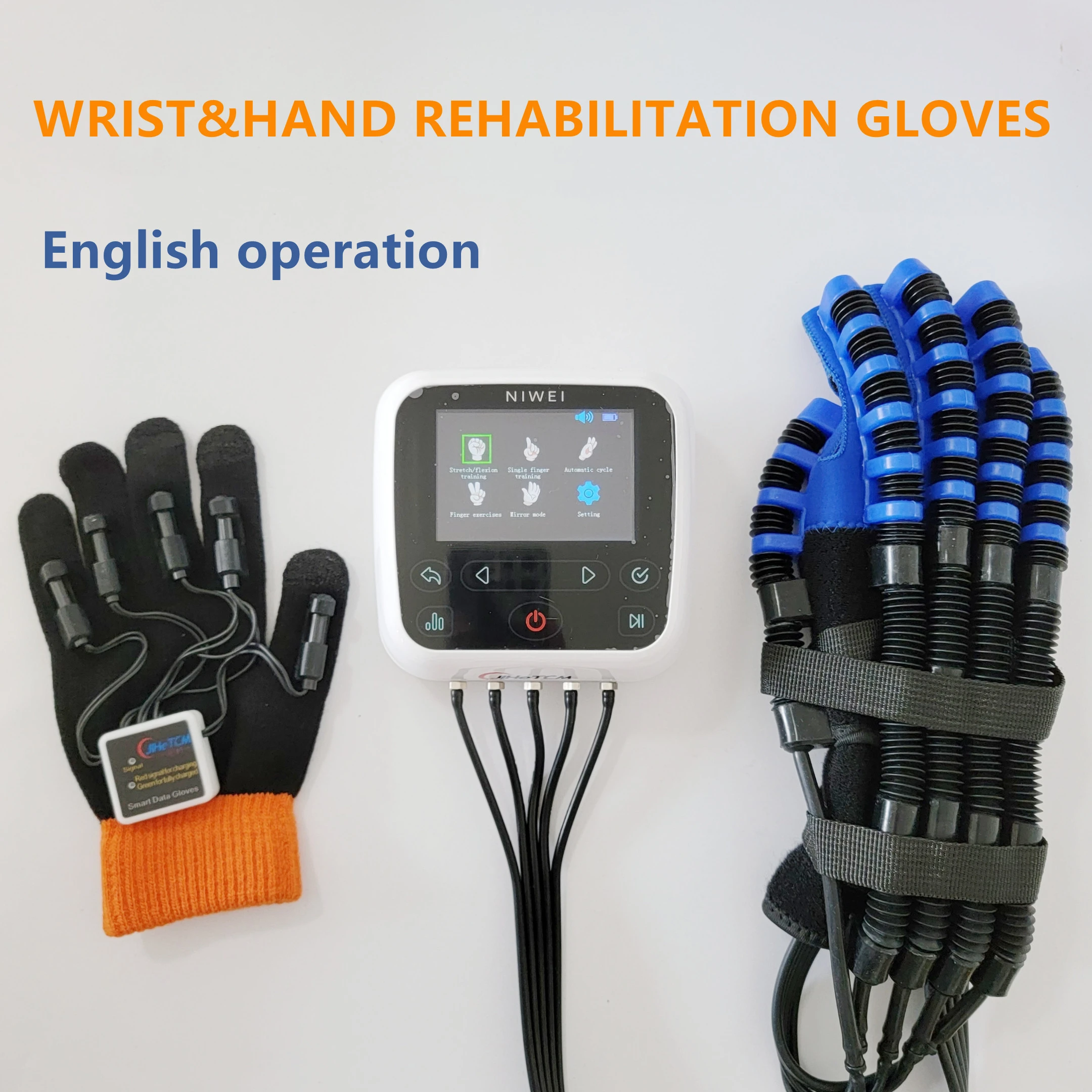 Quality English Hand Rehabilitation Robot Gloves For Stroke Patients