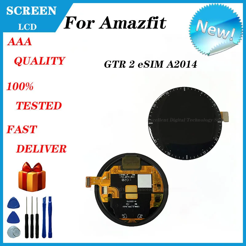 

For Huami Amazfit GTR 2 eSIM A2014 Smart Watch Lcd Display + Touch Screen, For Huami Amazfit Gtr 2e Sim A2014 Amoled Display