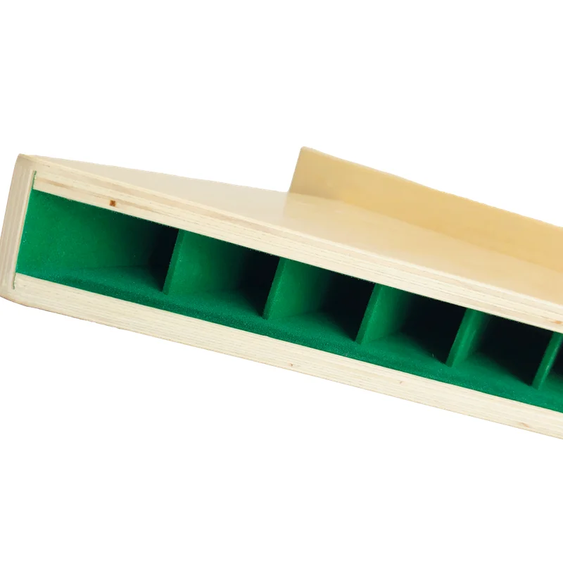 モンテッソーリ木製スタンド 長い赤い棒/数字バー用 就学前教育機器