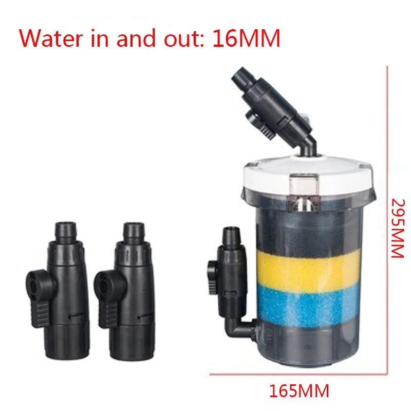 sunsun aquarium filter ultra-quiet external aquarium filter bucket 110V-220V  6W 400L/H  HW-602B  HW-603B  LW-602B LW-603B
