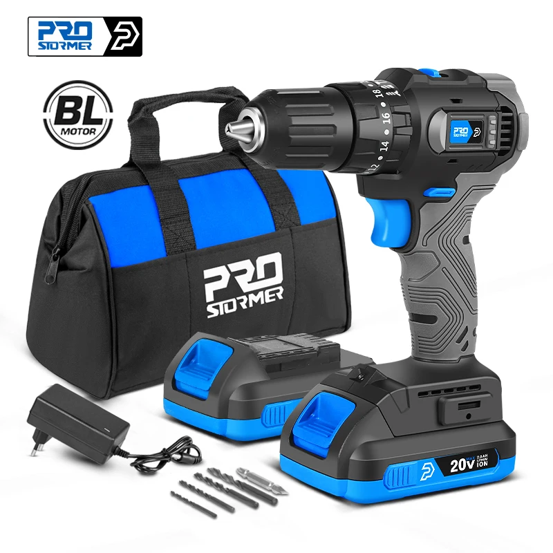 20v Brushless Hammer Drill 45nm 