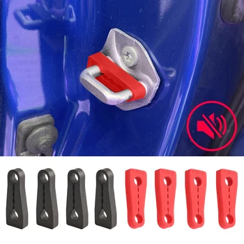 Sound Damper Door Lock Buffer For Subaru Forester Impreza Outback XV Rattling STOP Screaks Door Striker Deaf Gap Seal  Deadening 1