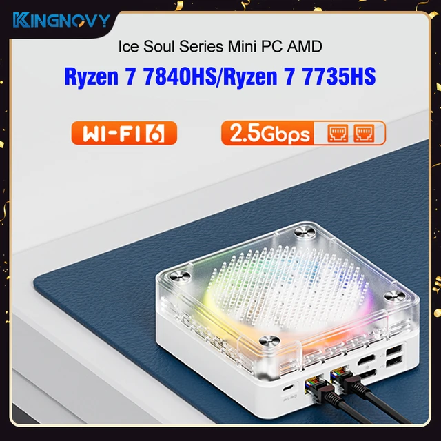 This AMD Ryzen 7 7840HS Mini-PC is all about RGB lighting 