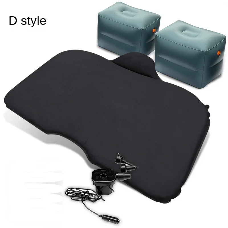 Car Travel Bed Inflatable Air Mattress Automobile backseat mattress Outdoor Camping Sleeping Sofa Automatic Air Matting Pad