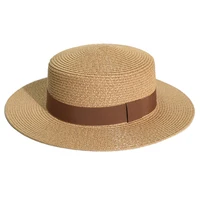 Womens Mens Wide Brim Straw Panama Hat Fedora Boater Hat Foldable Summer Beach Sun Hat Straw Hat for Women 4