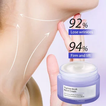 Tighten Lift Neck Cream Lightens Fine Lines Brightens Firms Nourishes Neck Cream Lightening Smoothing Moisturizer Neck Cream 1