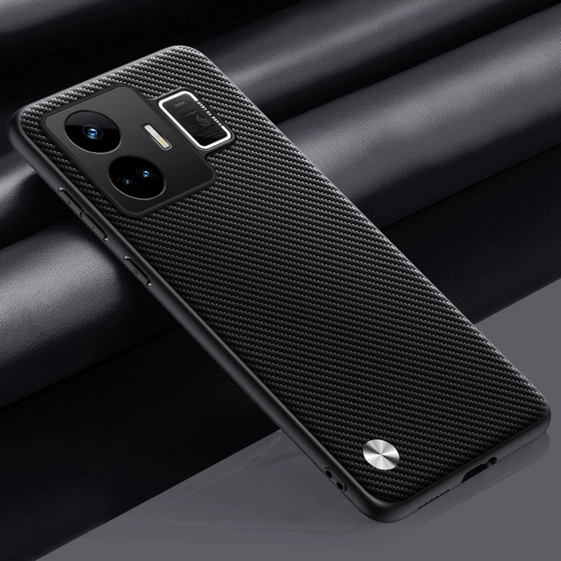 Luxury PU Leather Matte Silicone Full Protection Phone Case