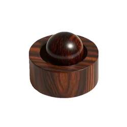 Wooden Essential Oil Diffuser for Home and Car - Mini Natural Fragrance Enhancer for Any Space (Dark brown wood)