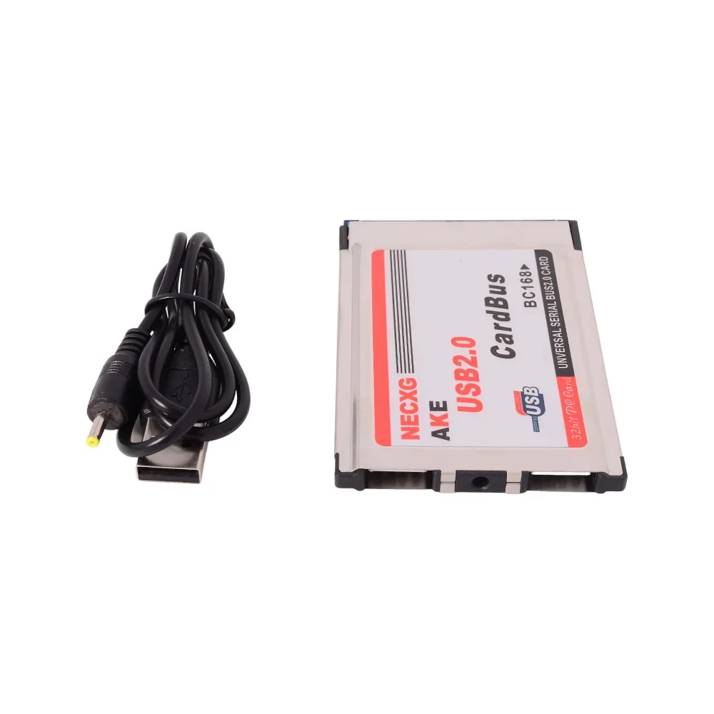 2025 신형 PCMCIA to USB 2.0 NEC 칩 숏 카드 USB2.0 카드버스 BC168 노트북 카메라 프린터 모바일 하드 드라이브용