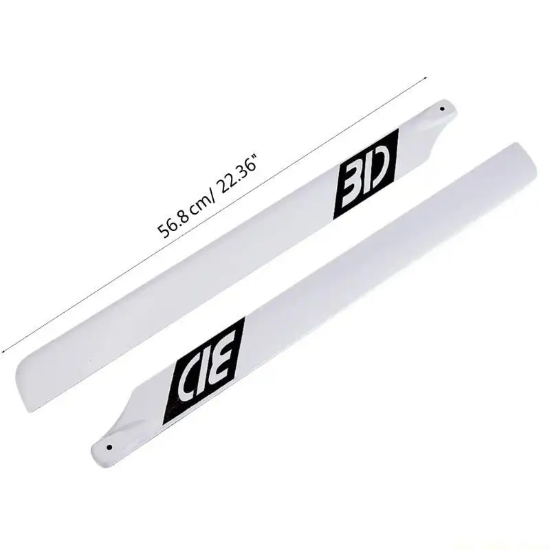 랩터 30 헬리콥터 효율성 경량 프로펠러 항공기 예비 부품 용 F62C 품질 550mm 탄소 섬유 메인 프로펠러