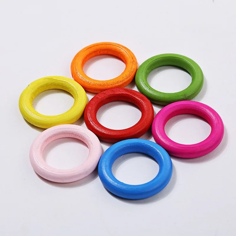 3 Plastic Rings for Crafts 