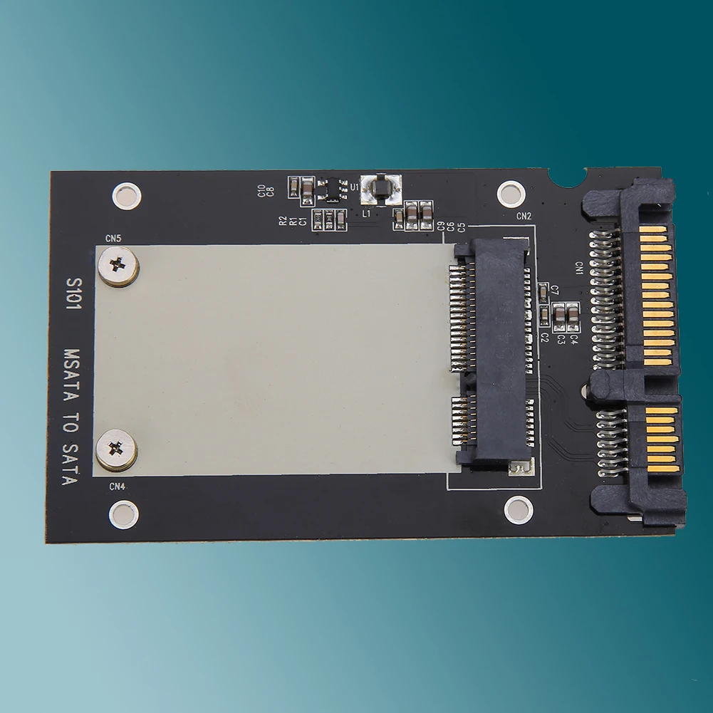 MSATA SSD 2.5 SATA 6.0gps 어댑터 변환기 카드 모듈 보드 미니 Pcie Ssd 고품질 MSATA SSD 2.5 SATA 6.0gps