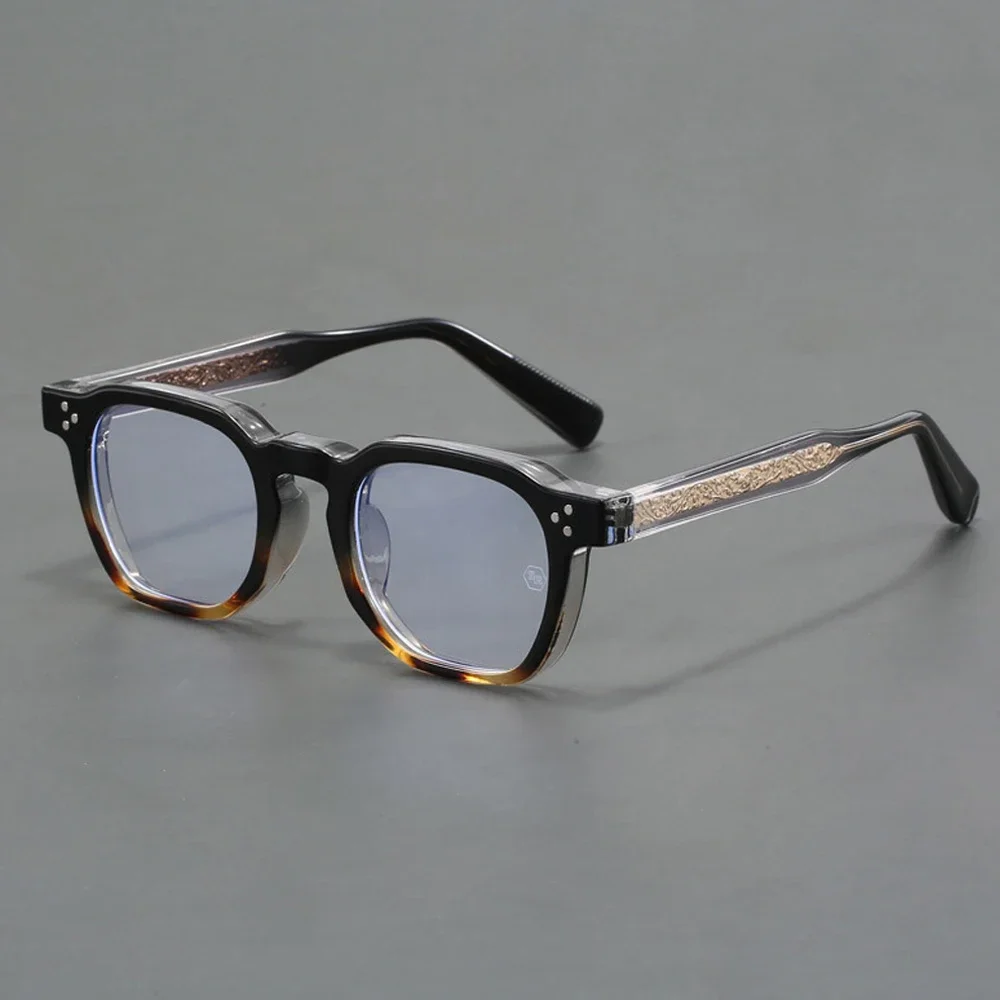 

Luxury Retro Acetate Eyeglasses Frames for Men Optical Eyeglasses Original Handmade Myopia Reading Women Prescription Eyewear