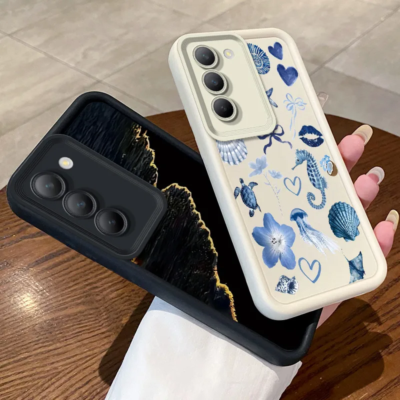 Cute Flower Fashion Shockproof Silicone Protective Phone Case
