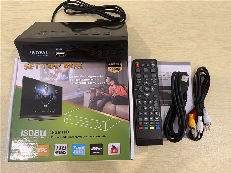 Enhanced HD 1080P Digital TV Decoder and Receiver