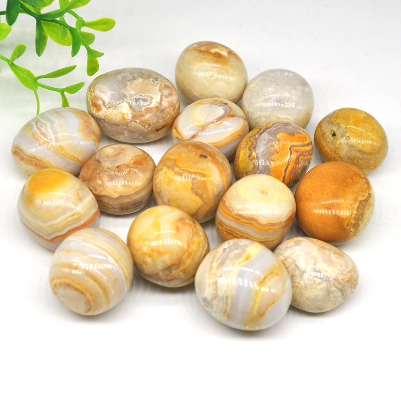 

Crazy Agate Tumbled Stones Natural Bulk Gravel Stone Mineral Healing Crystals Gemstones Tank Decor Specimen Home Decoration