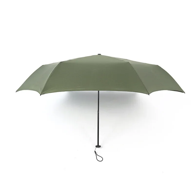 Mini Ultralight Umbrella for Women Girl Carbon Fiber Trifold Portable Pencil Sunny and Rainy Umbrella mini umbrella folding umbrella mini sun umbrella