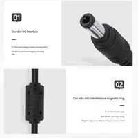 AC-DC 3-12V2A Adjustable Adapter with Display Screen US/EU Plug Switching Power Supply Adapter Charger for LED Strip - Image 5