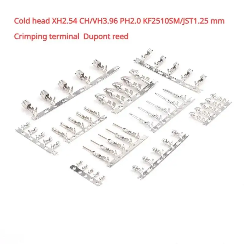 

Wire connector Cold pressing head XH2.54CH/VH3.96PH2.0KF2510SM/JST1.25mm wire pressing terminal spring