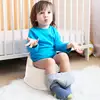 Baby Potty Training Seat Kids Toilet Training Spill Proof Easy Cleaning Potty Toilet Travel Toilet Outdoor Portable Potty 2