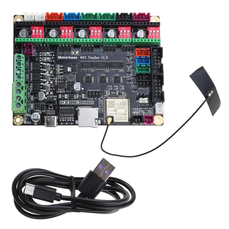 TinyBee 메인 보드 3D 프린터 업그레이드 컨트롤러 ESP32 Wifi MCU는 Marlin2.0 펌웨어 ESP32-D0WD-V3 칩을 지원합니다.