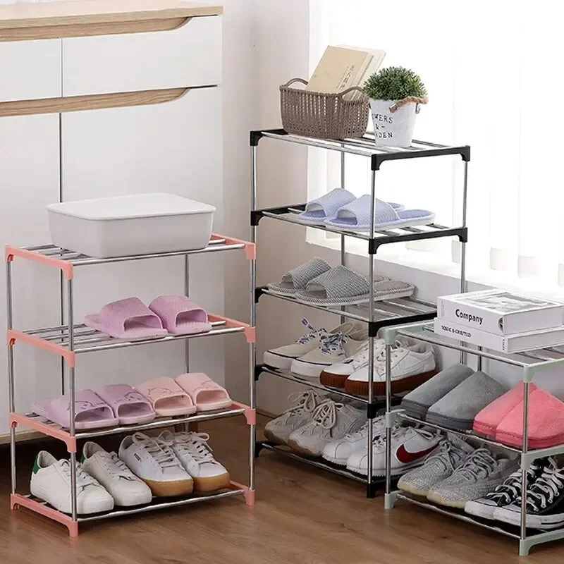 3/4 Shoe Rack Multi Layered Space Saving Shoe Rack Simple Household Storage 3 Four Layer Racks shoe rack